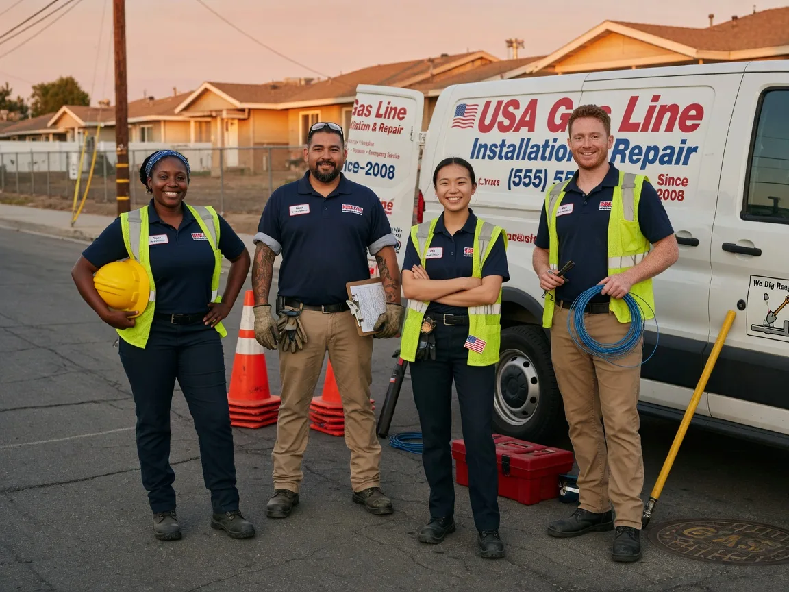 Gas Line Installation company in Holbrook, PA